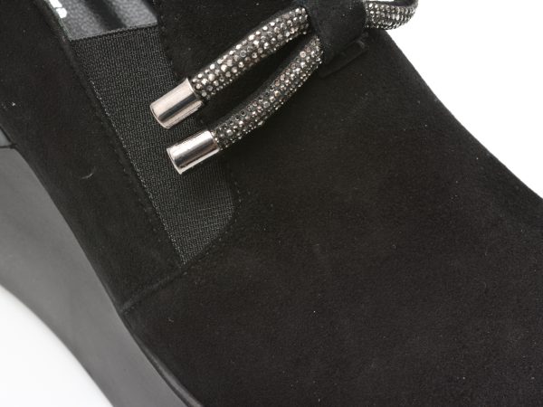 Pantofi GRYXX negri, 2541407, din piele intoarsa