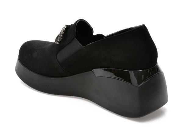 Pantofi GRYXX negri, 2541407, din piele intoarsa