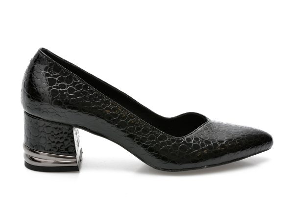 Pantofi GRYXX negri, 367458, din piele naturala lacuita