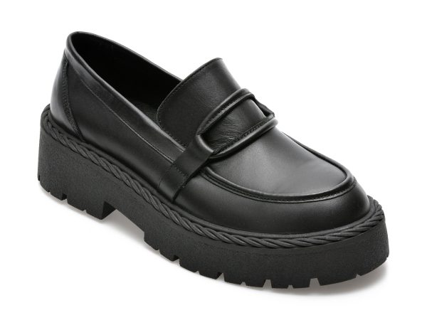 Pantofi GRYXX negri, 42385, din piele naturala