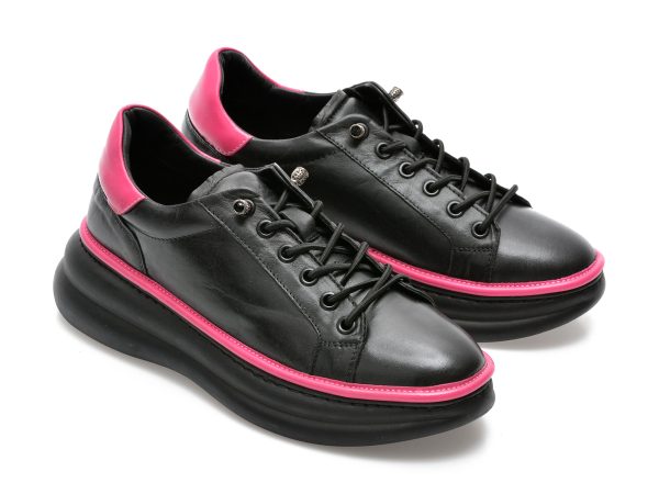 Pantofi GRYXX negri, 5243036, din piele naturala