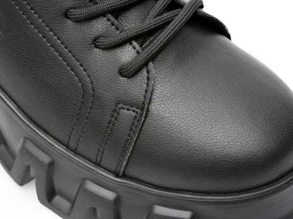 Pantofi GRYXX negri, 6632, din piele naturala