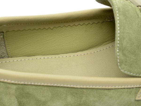 Pantofi IMAGE verzi, 793710, din piele intoarsa