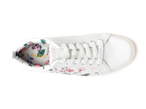 Pantofi sport ALDO albi, MEADOW110, din piele ecologica