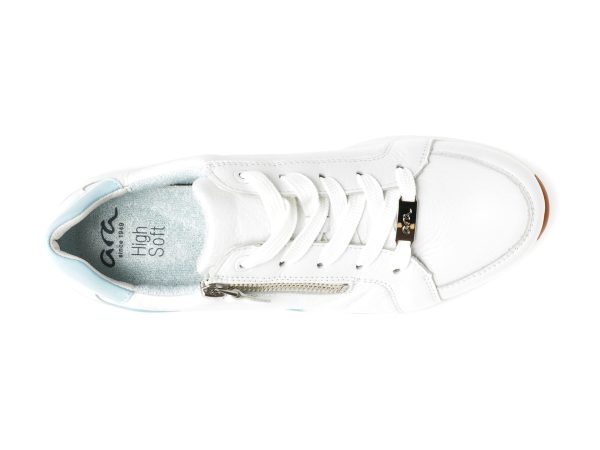 Pantofi sport ARA albi, 37717, din piele naturala