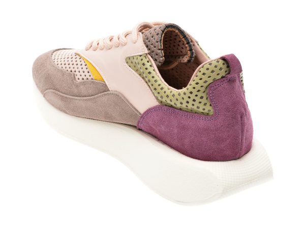 Pantofi sport EPICA roz, 205032, din piele naturala