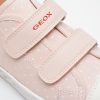 Pantofi sport GEOX roz, J2504A, din material textil si piele ecologica