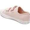 Pantofi sport GEOX roz, J2504A, din material textil si piele ecologica