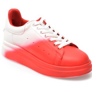 Pantofi sport GRYXX rosii, MO16559, din piele ecologica