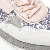 Pantofi sport LIU JO albi, WOND24, din material textil si piele naturala