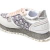 Pantofi sport LIU JO albi, WOND24, din material textil si piele naturala