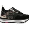 Pantofi sport LIU JO negri, MAXWO01, din material textil si piele naturala