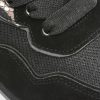 Pantofi sport LIU JO negri, MAXWO01, din material textil si piele naturala