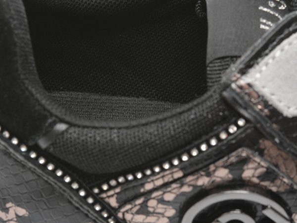 Pantofi sport LIU JO negri, MAXWO01, din material textil si piele naturala