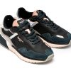 Pantofi sport PEPE JEANS negri, LS31347, din material textil si peiele naturala