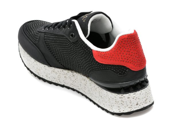Pantofi sport REPLAY negri, WS6367T9, din material textil