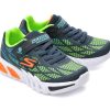 Pantofi sport SKECHERS bleumarin, FLEX-GLOW ELITE 4, din piele ecologica