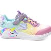 Pantofi sport SKECHERS multicolor, UNICORN DREAMS, din material textil si piele ecologica