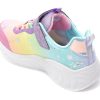 Pantofi sport SKECHERS multicolor, UNICORN DREAMS, din material textil si piele ecologica