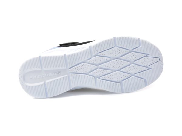 Pantofi sport SKECHERS negri, MICROSPEC , din piele ecologica si material textil
