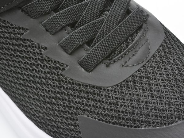 Pantofi sport SKECHERS negri, SELECTORS , din material textil si piele ecologica