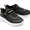 Pantofi sport SKECHERS negri, SELECTORS , din material textil si piele ecologica