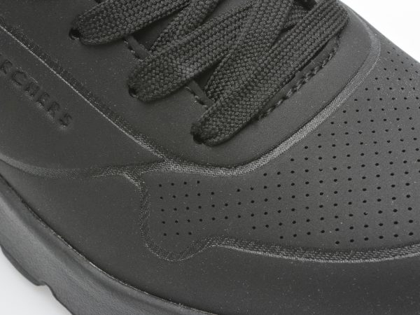 Pantofi sport SKECHERS negri, UNO LITE , din piele ecologica