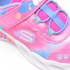 Pantofi sport SKECHERS roz, LIL BOBS, din piele ecologica