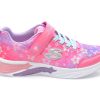 Pantofi sport SKECHERS roz, STAR SPARKS, din piele ecologica