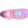 Pantofi sport SKECHERS roz, STAR SPARKS, din piele ecologica