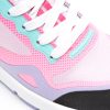 Pantofi sport SKECHERS roz, UNO, din material textil si piele ecologica