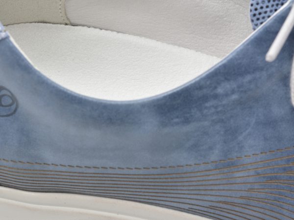 Pantofi SUAVE albastri, 13013GT, din piele naturala