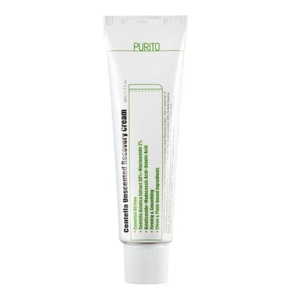 purito-centela-crema-de-fata-fara-parfum-pentru-regenerare-50ml.jpg PURITO Centela Crema de fata fara parfum pentru regenerare, 50ml