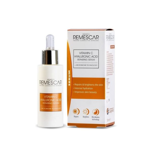 remescar-serum-reparator-cu-vitamina-c-45-si-acid-hyaluronic-30ml.jpg Remescar Serum reparator cu Vitamina C 45% si Acid Hyaluronic, 30ml