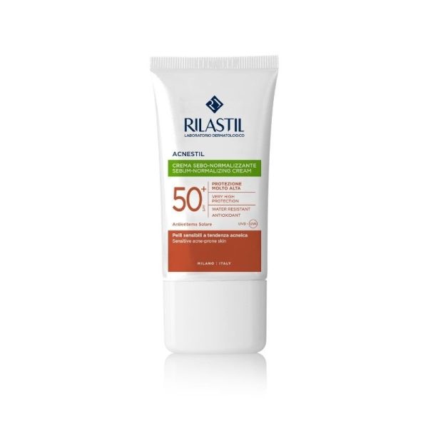 RILASTIL SUN SYSTEM ACNESTIL Crema seboregulatoare cu SPF 50+, 40ml