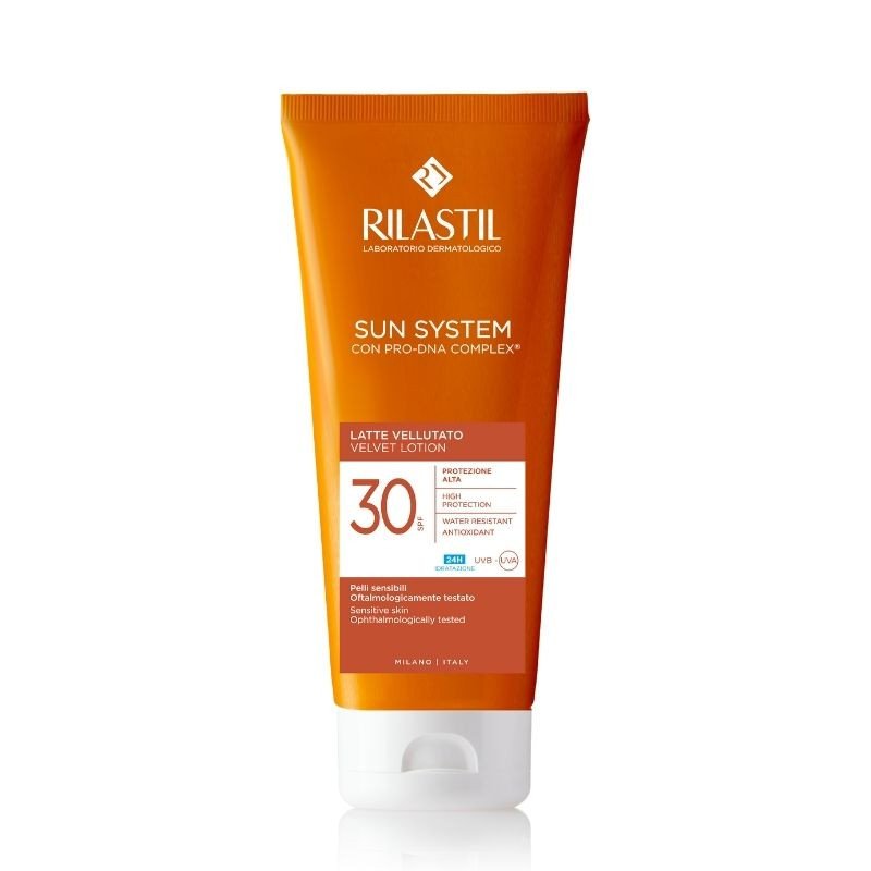 RILASTIL SUN SYSTEM Lotiune catifelata cu SPF 30, 200ml