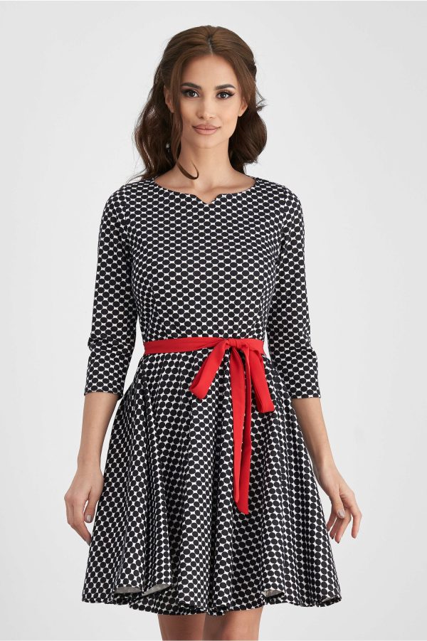rochie-adina-alba-cu-buline-negre-995838-803022-4.jpeg Rochie Adina alba cu buline negre