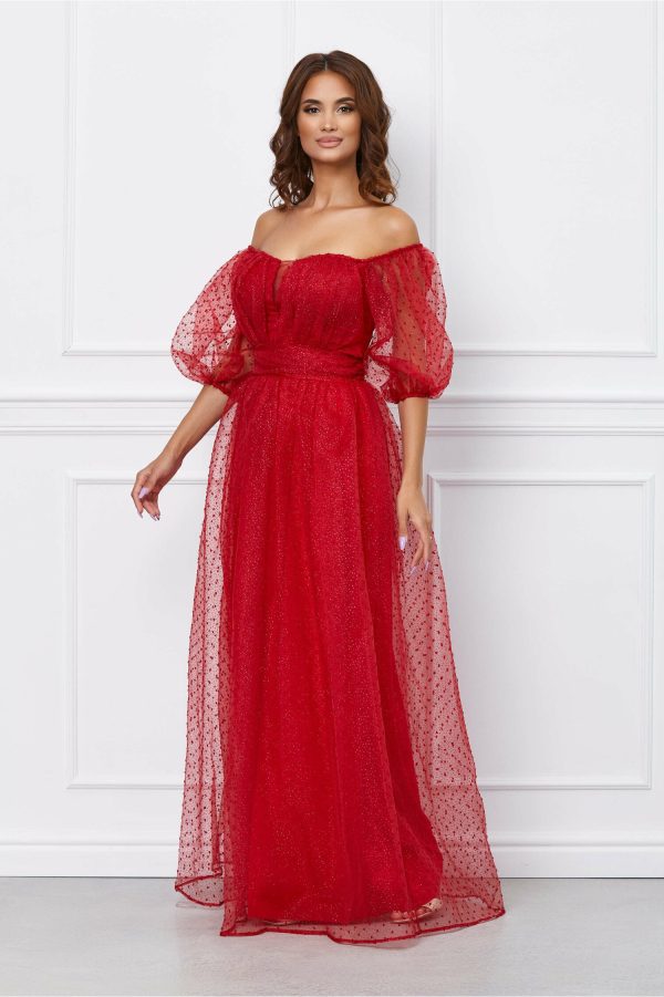 rochie-alessia-lunga-rosie-cu-umerii-goi-1052172-846912-4.jpeg Rochie Alessia lunga rosie cu umerii goi