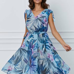 rochie-anastasia-bleu-cu-imprimeu-exotic-1063797-859605-4.jpeg Rochie Anastasia bleu cu imprimeu exotic