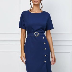 rochie-anastasia-bleumarin-cu-maneci-scurte-si-nasturi-metalici-1066830-861285-4.jpeg Rochie Anastasia bleumarin cu maneci scurte si nasturi metalici