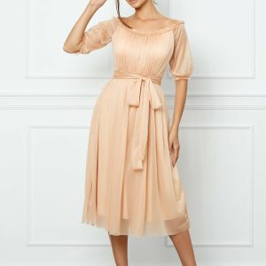rochie-andreea-bej-cu-sclipici-si-pliuri-la-bust-1038852-840165-4.jpeg Rochie Andreea bej cu sclipici si pliuri la bust