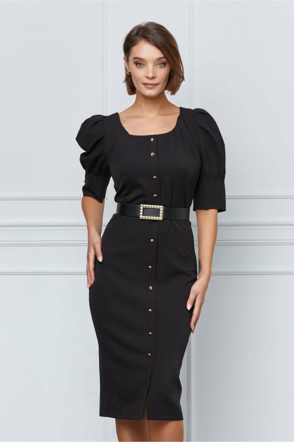 rochie-annes-neagra-cu-nasturi-decorativi-1070046-865179-4.jpeg Rochie Annes neagra cu nasturi decorativi