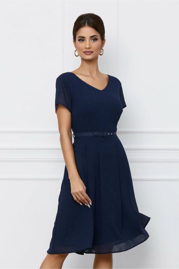 rochie-aria-bleumarin-cu-glitter-si-curea-in-talie-1069140-862470-4.jpeg Rochie Aria bleumarin cu glitter si curea in talie