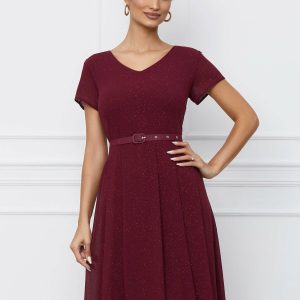 rochie-aria-bordo-cu-glitter-si-curea-in-talie-1069170-862455-4.jpeg Rochie Aria bordo cu glitter si curea in talie