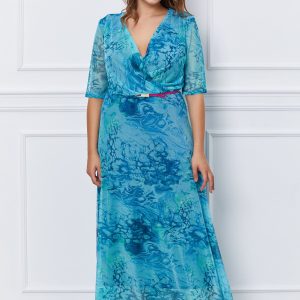 rochie-becky-turcoaz-cu-imprimeuri-bleumarin-1054221-852216-4.jpeg Rochie Becky turcoaz cu imprimeuri bleumarin