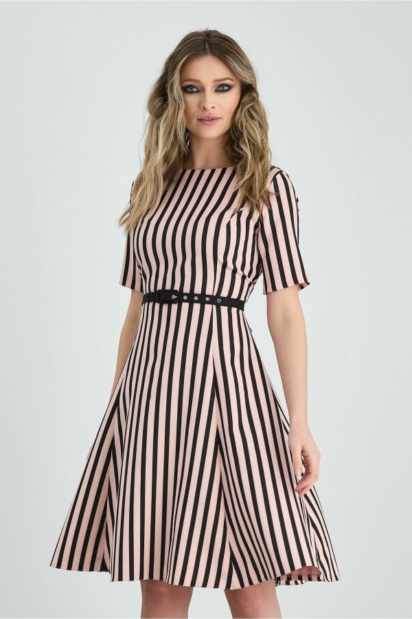 rochie-cerasela-roz-cu-imprimeu-in-dungi-negre-997158-805650-4.jpeg Rochie Cerasela roz cu imprimeu in dungi negre
