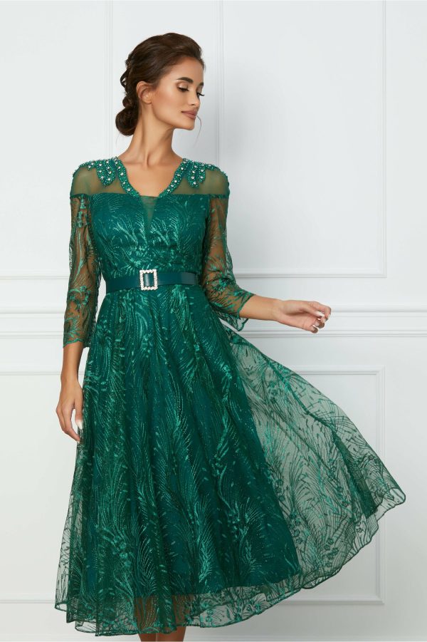 rochie-daliana-verde-din-dantela-cu-perle-la-decolteu-si-curea-in-talie-1075818-867243-4.jpeg Rochie Daliana verde din dantela cu perle la decolteu si curea in talie
