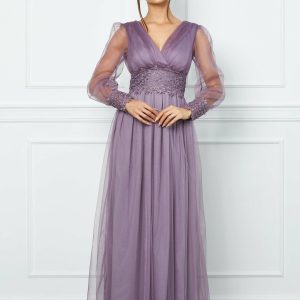 rochie-dariana-lila-lunga-cu-broderie-in-talie-1038291-839325-4.jpeg Rochie Dariana lila lunga cu broderie in talie