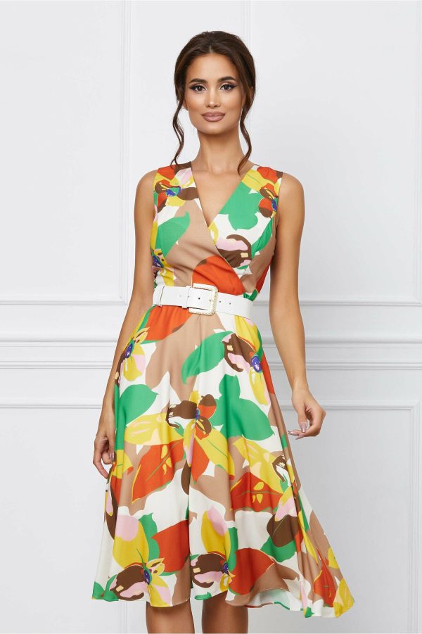 rochie-diana-galbena-cu-imprimeu-floral-painty-si-curea-in-talie-1066890-862065-4.jpeg Rochie Diana galbena cu imprimeu floral painty si curea in talie