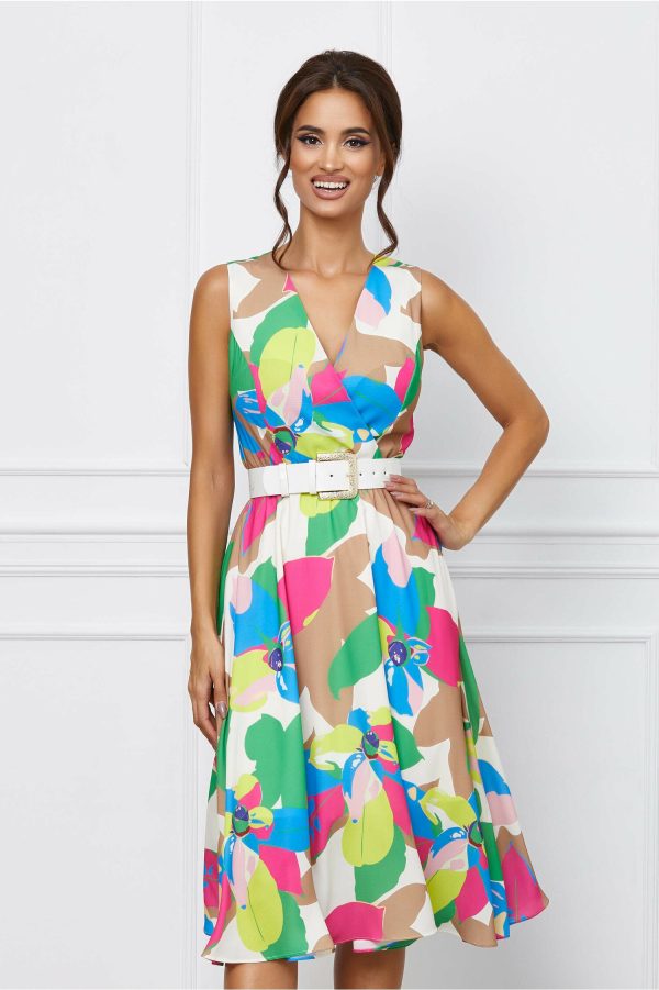 rochie-diana-multicolora-cu-imprimeu-floral-painty-si-curea-in-talie-1067826-862035-4.jpeg Rochie Diana multicolora cu imprimeu floral painty si curea in talie